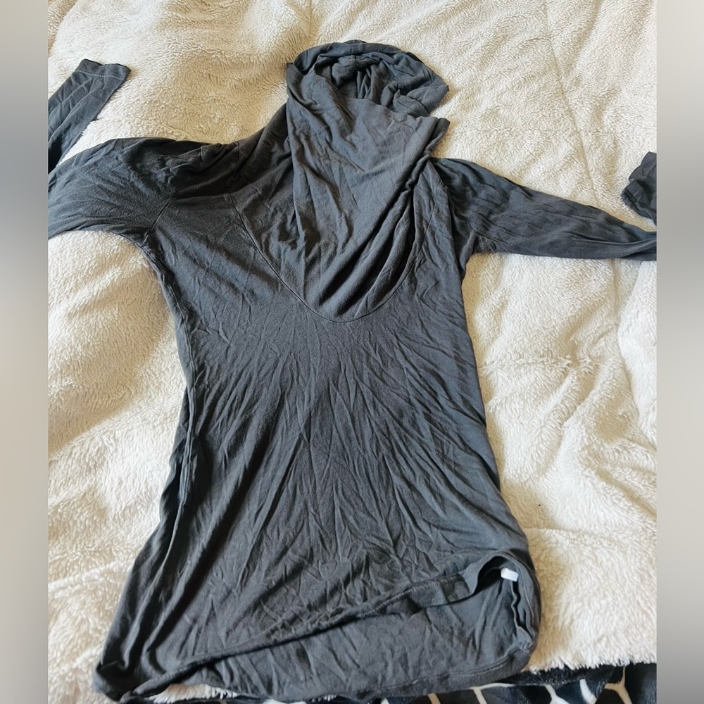 Splendid Long Sleeve Cowl Neck Shirt.